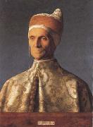 Giovanni Bellini Leonardo Loredan,doge of Venice (mk45) oil on canvas